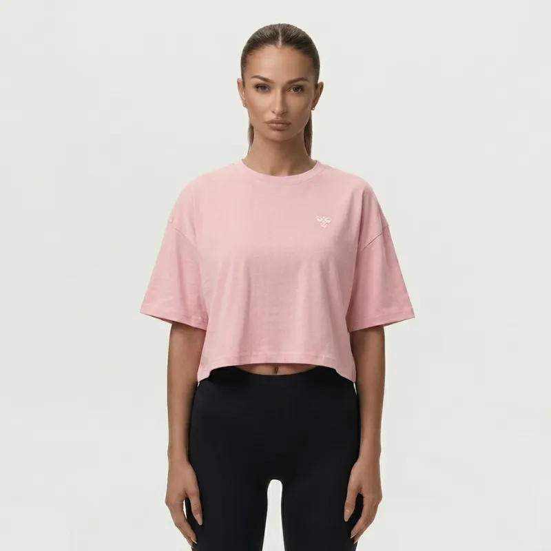 Hummel - T-shirt HML BEE WOMEN - Rose