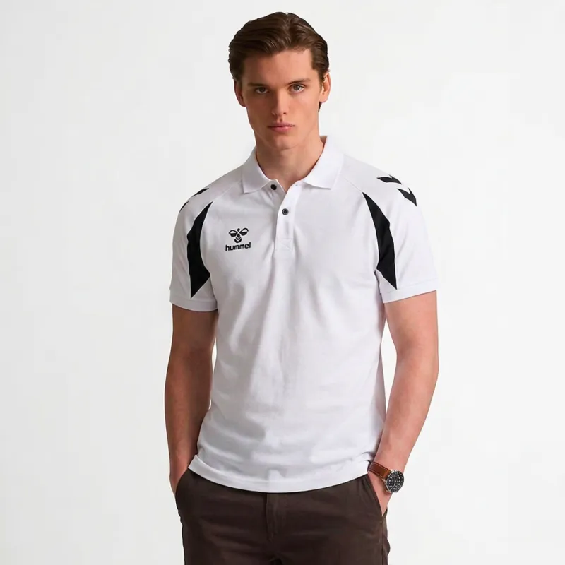 Hummel - POLO HML CORE2.0 - Blanc