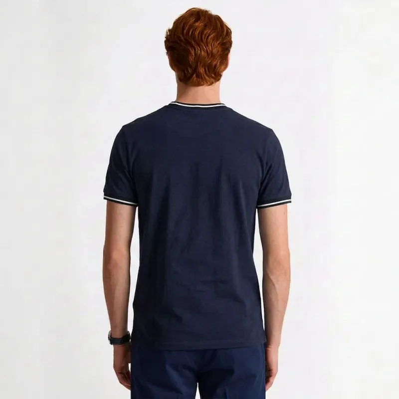 Hummel - T-shirt Hml Pulse Retro - Bleu Marine 2