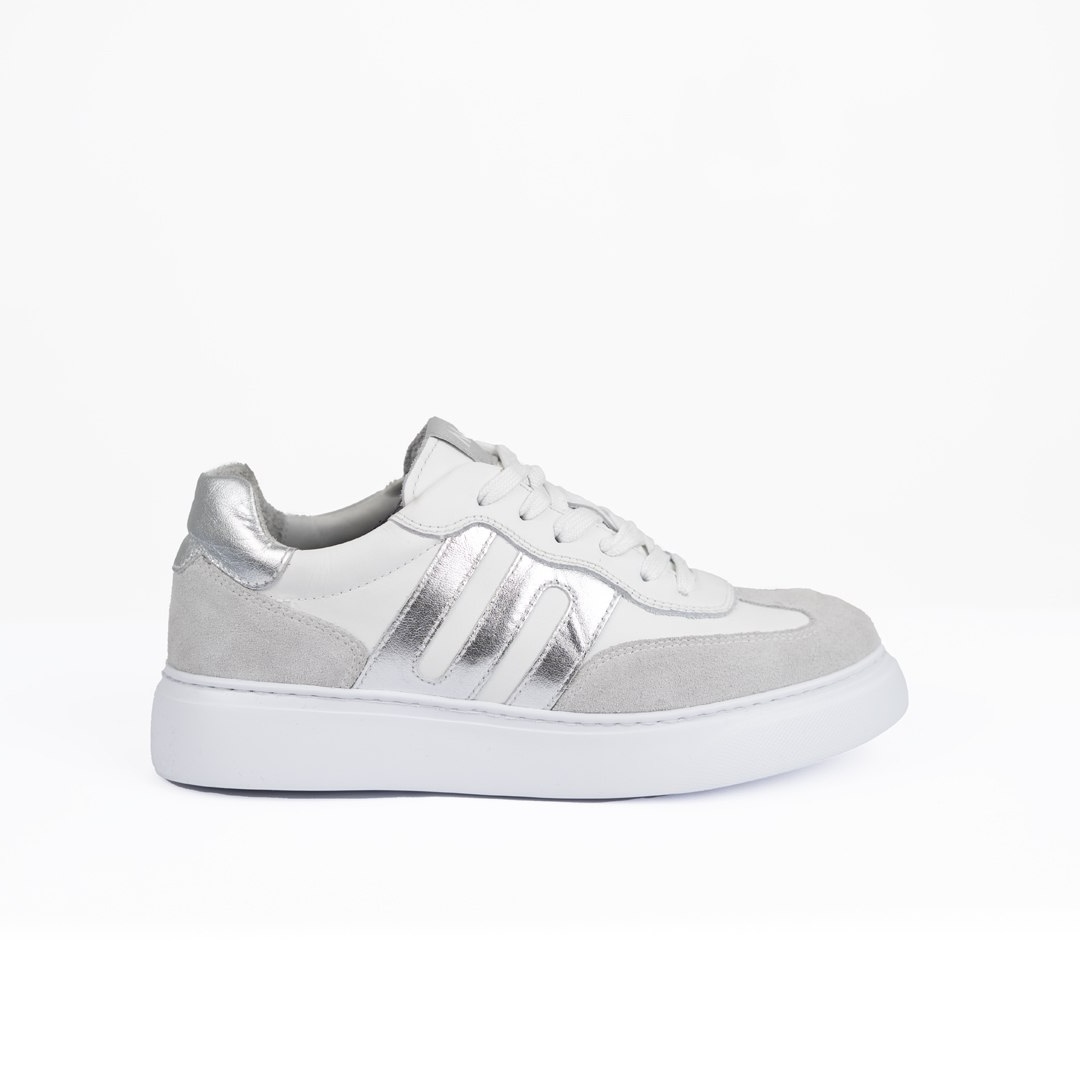 MareBlu - Sneakers femme - blanc gris 3