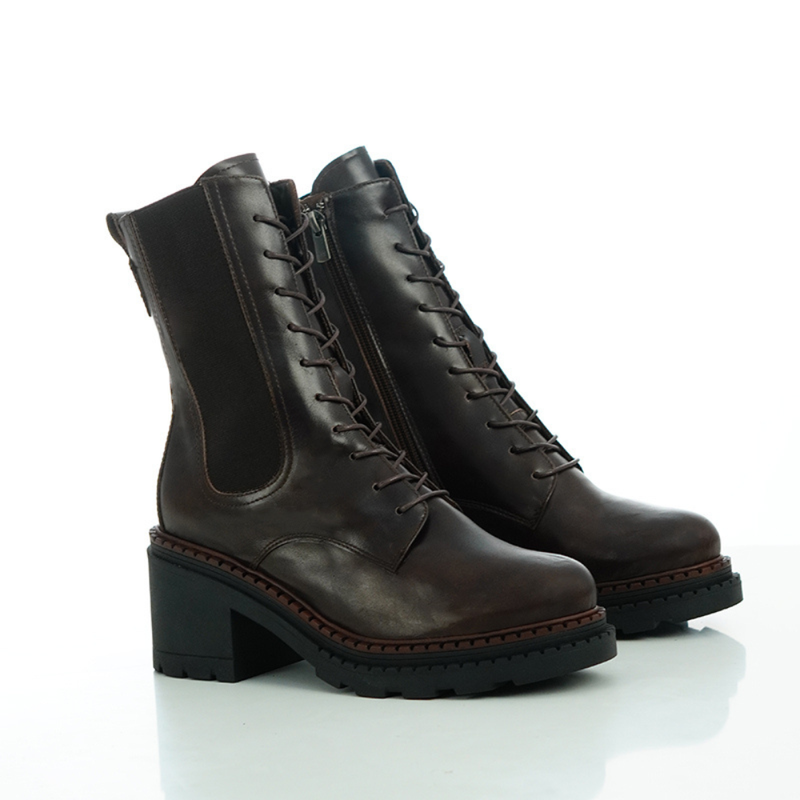 MareBlu - Bottine pour femme - Marron Cuir 3