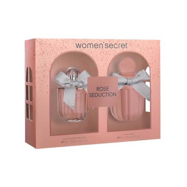 Women' Secret - Rose Seduction Eau De Parfum 100Ml+Lait Fd20
