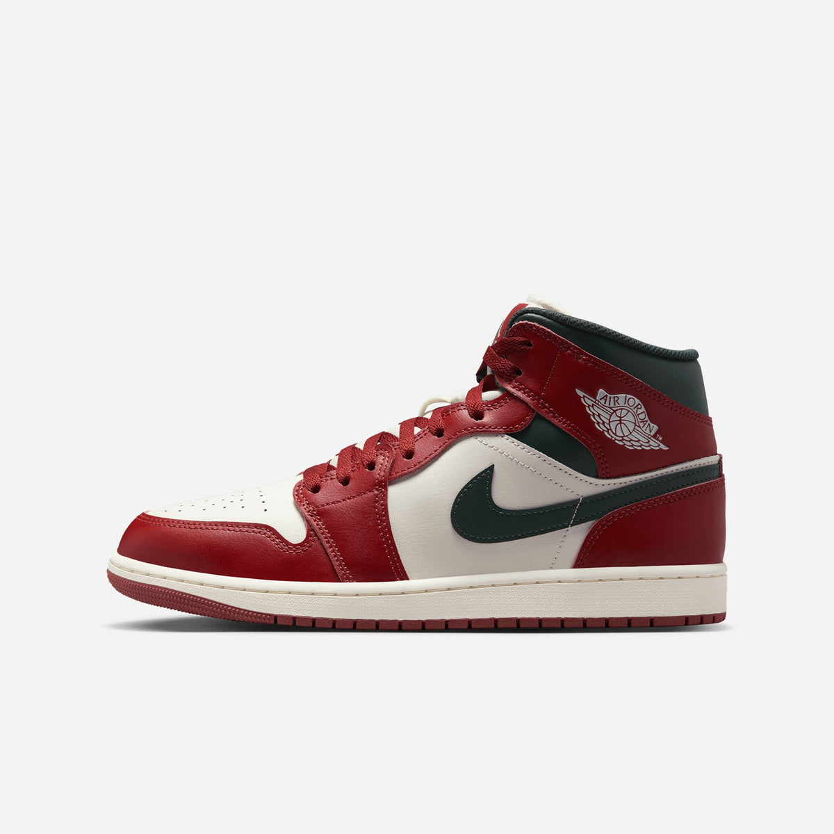Nike - Jordan Jordan 1 Mid DQ8426-105 - Rouge Blanc 2