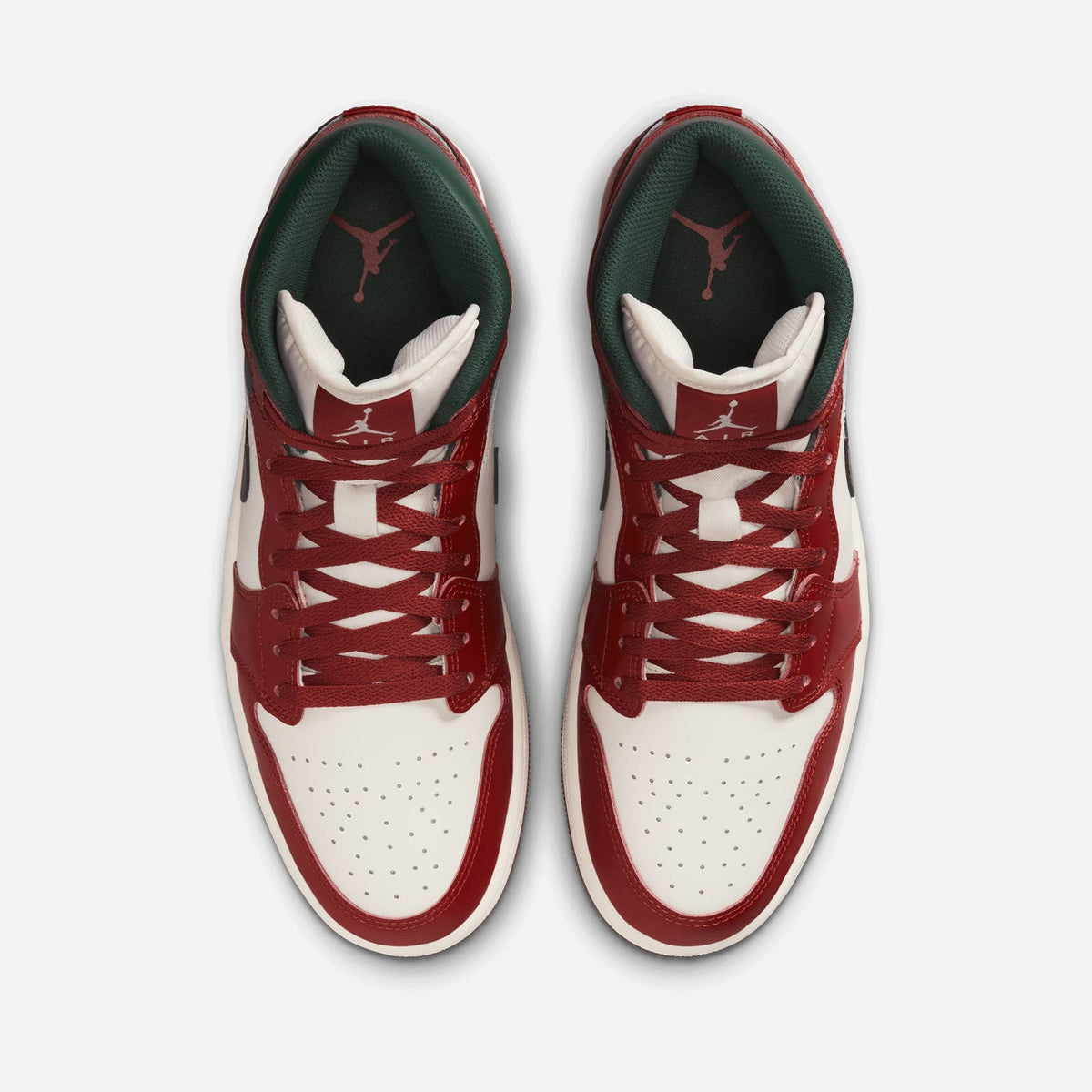 Nike - Jordan Jordan 1 Mid DQ8426-105 - Rouge Blanc 4