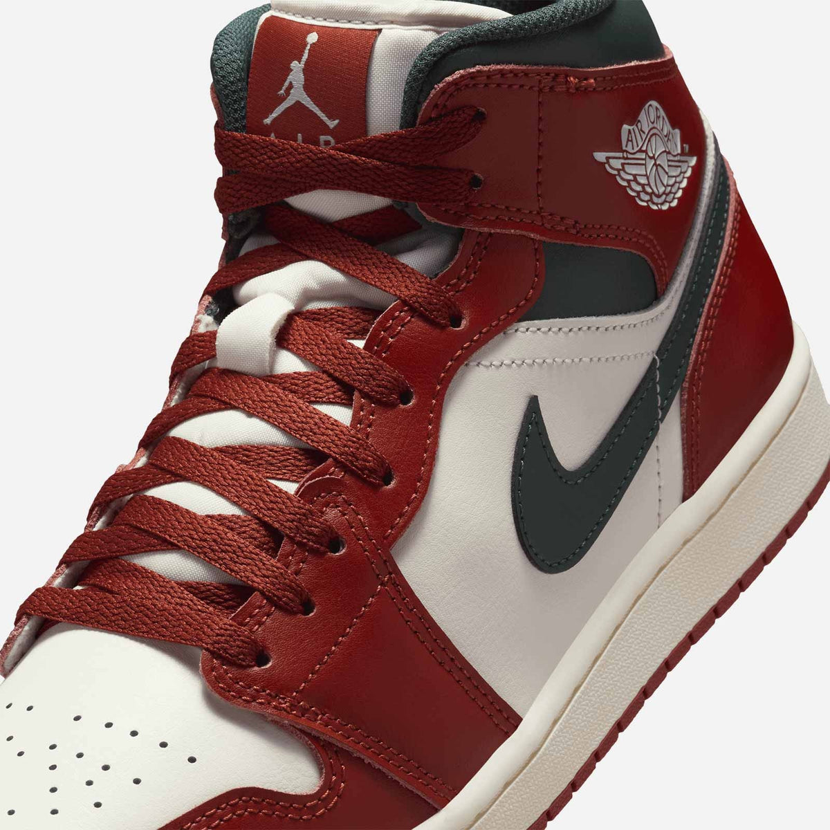Nike - Jordan Jordan 1 Mid DQ8426-105 - Rouge Blanc 7