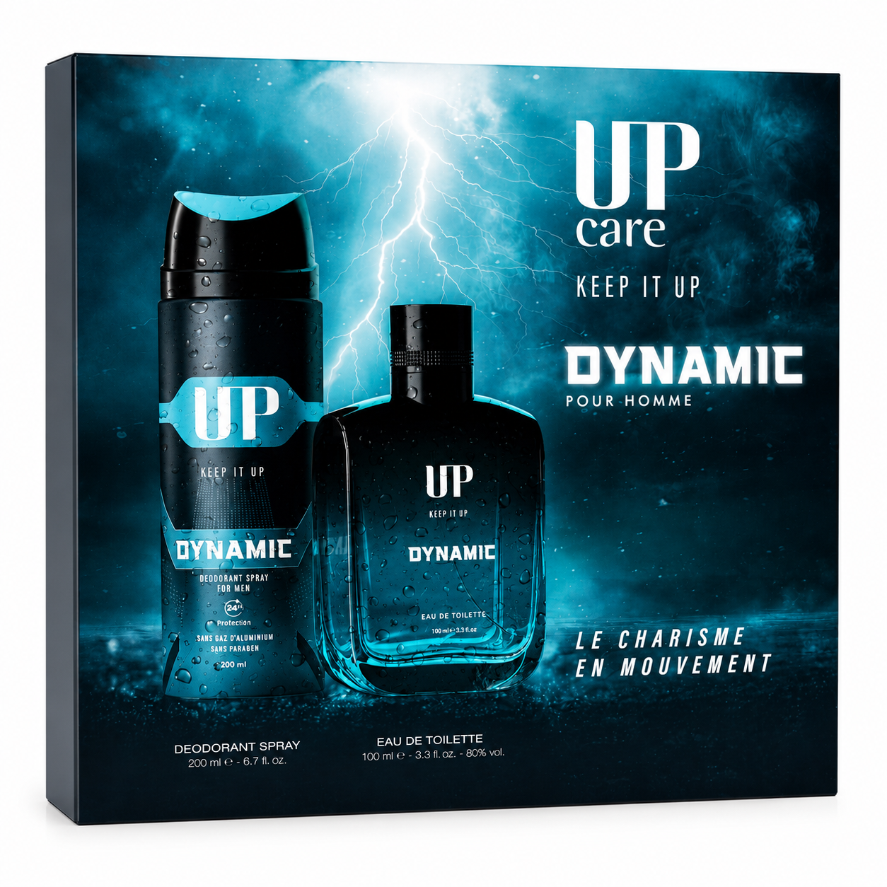 Up Care - Déodorant Homme Dynamic 200Ml